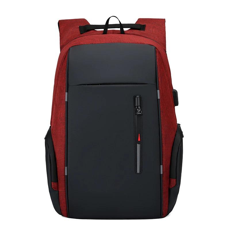 Ventureo 15,6-Zoll-Laptoprucksack — Wasserdicht, USB-Ladegerät, reflektierende Details - Desfino