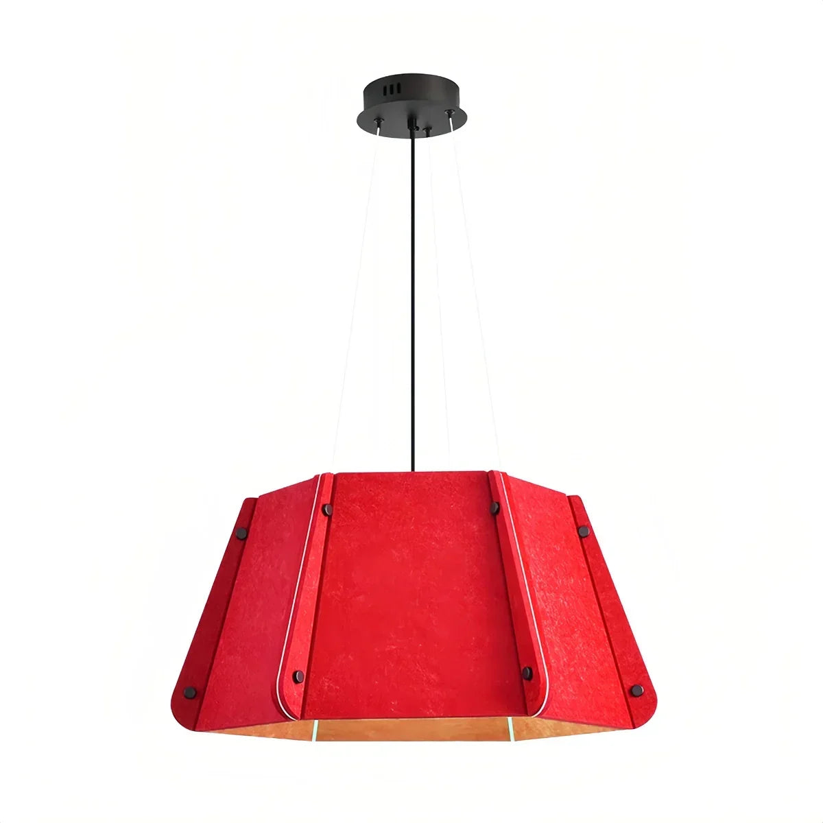 Outward Turning Circular Cone Acoustic Pendant Light | Desfino