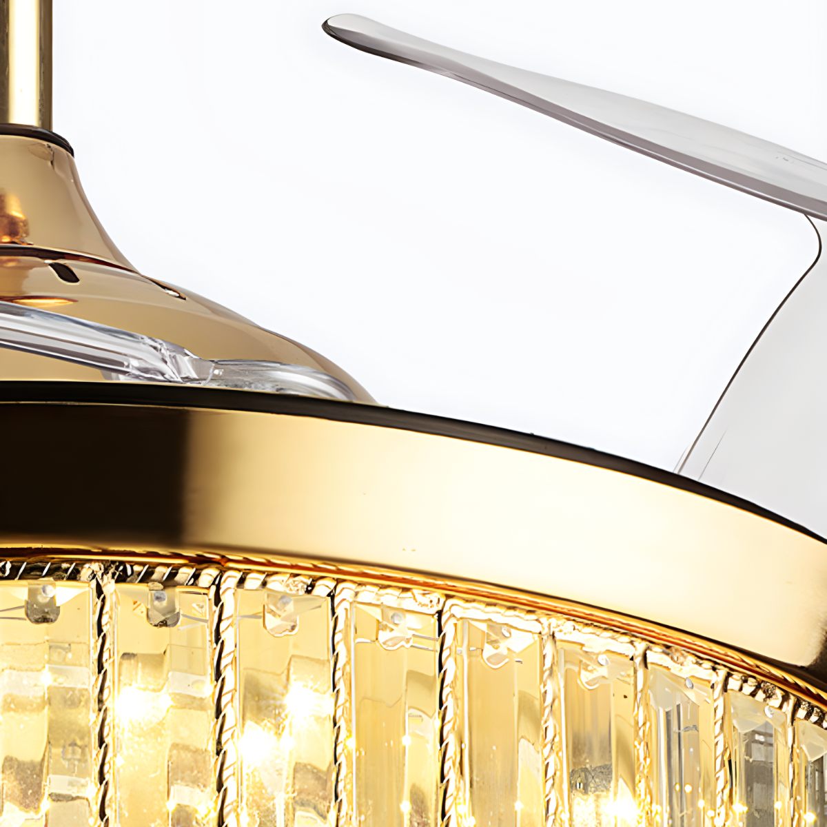 Remote Hugger Ceiling Fan Light | Desfino