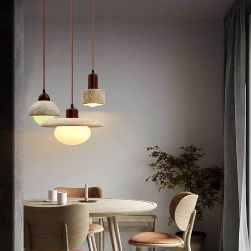 Závěsné svítidlo NovaLume Wabi-Sabi — design inspirovaný přírodou - Desfino