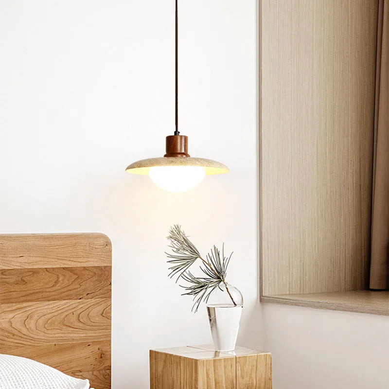 NovaLume Candeeiro Suspenso Wabi-Sabi — Design Inspirado na Natureza - Desfino
