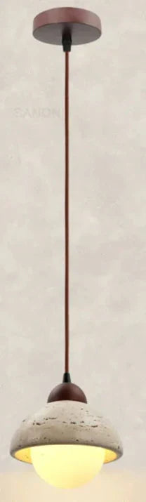 NovaLume Candeeiro Suspenso Wabi-Sabi — Design Inspirado na Natureza - Desfino