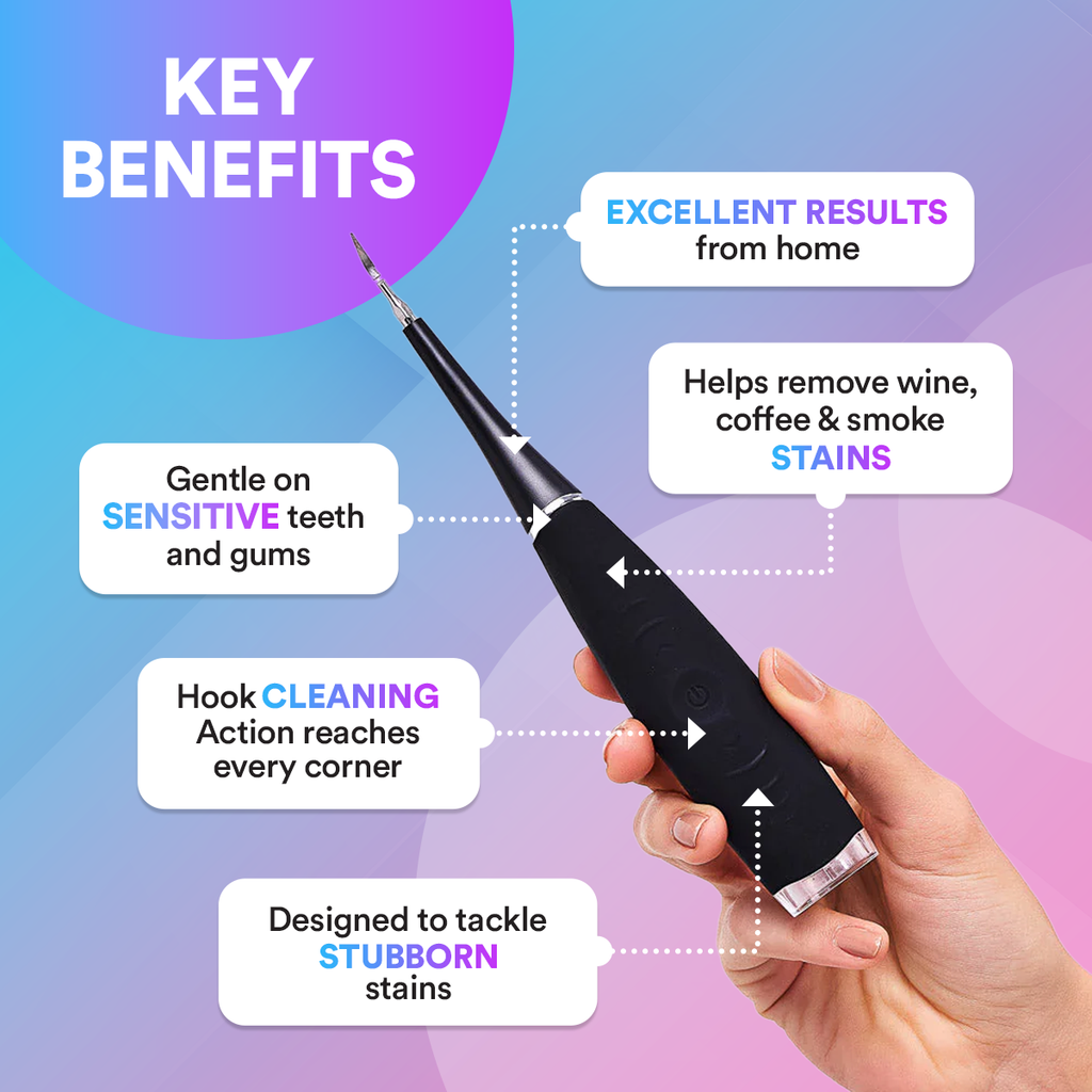 超声波洁牙器 — 每分钟12,000次脉冲 - Desfino