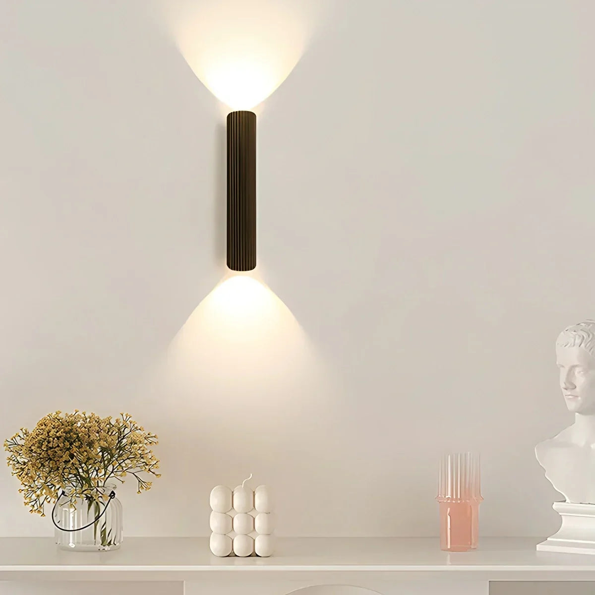 Roman Column Wall Lamp for Living Room | Desfino