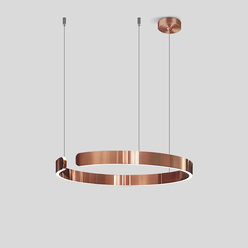 Moderner LED-Ring-Kronleuchter für das Wohnzimmer | Desfino
