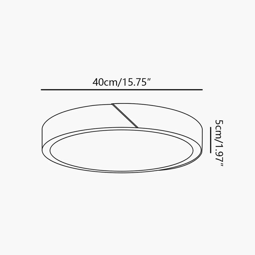 Minimalist Wood Ceiling Light for Bedroom | Desfino