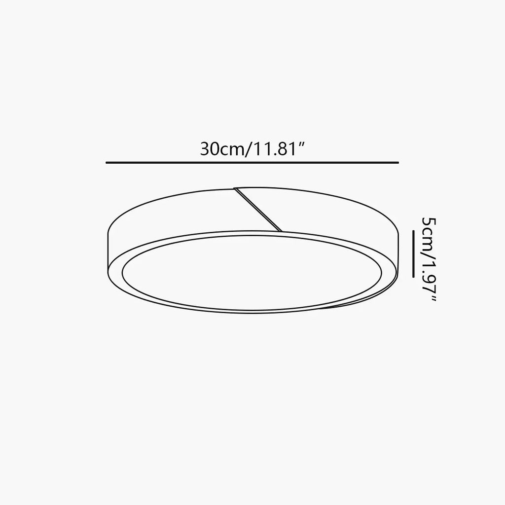 Minimalist Wood Ceiling Light for Bedroom | Desfino