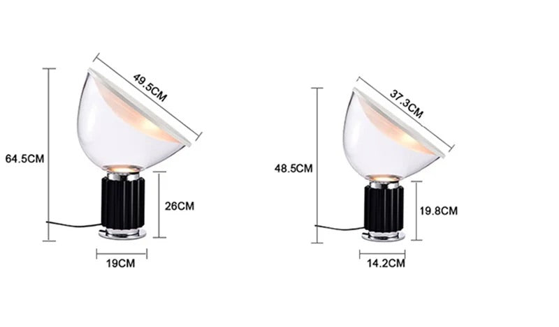 Marlo 台灯系列 — E27 LED，交流电供电照明 - Desfino