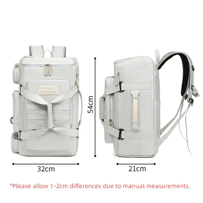 AeroTrail Large-Capacity Wet-Dry Travel Backpack — Separate Storage - Desfino