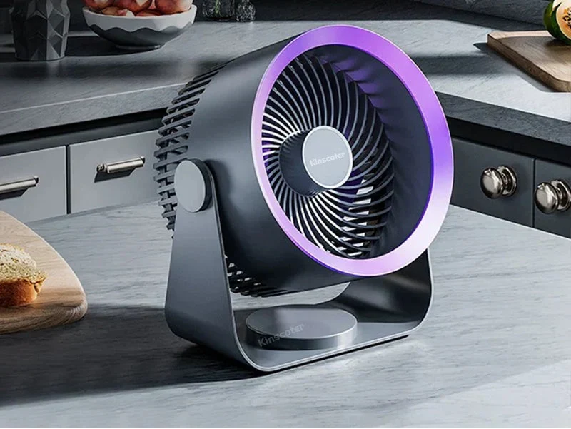 ZephyrFlow csendes fali és asztali ventilátor — erőteljes légáramlás | Desfino
