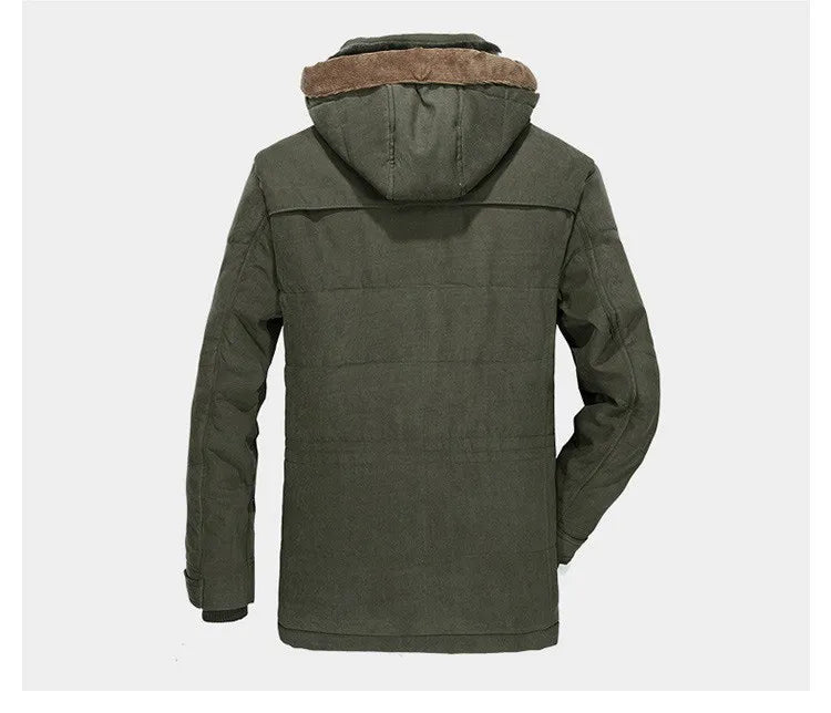 ArdentVale Herren-Winterparka — luxuriöse Wärmeisolierung, weicher Komfort im Inneren