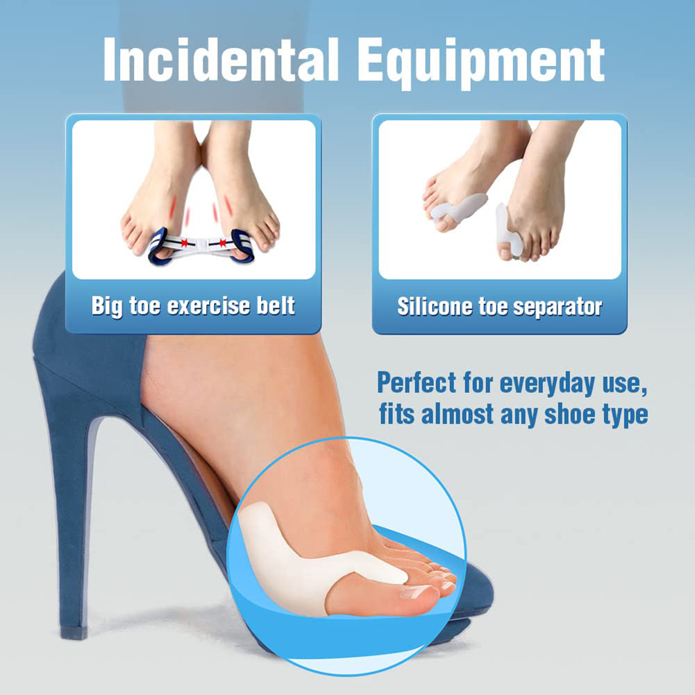 OrthoEase Adjustable Bunion Splint — Toe Corrector, Pain-Free - Desfino