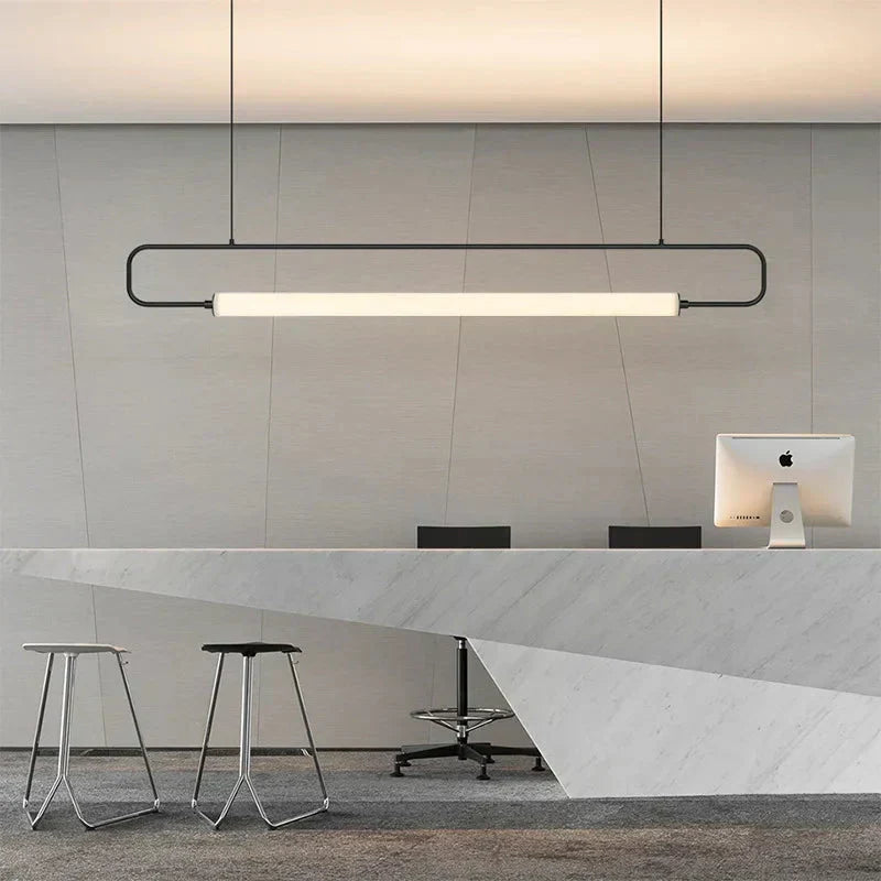 Suspension Lunara — Ampoule LED incluse, abat-jour en métal peint - Desfino
