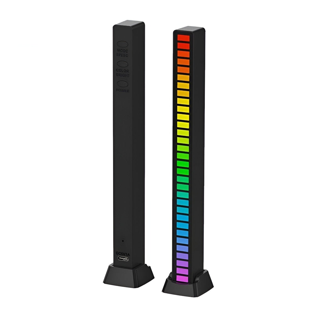 LumaSync-lysbjælker med lydaktiveret RGB - reagerer på musik - Desfino