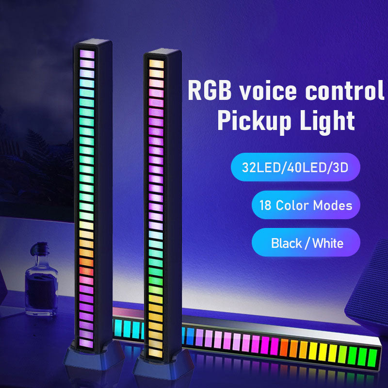 LumaSync-lysbjælker med lydaktiveret RGB - reagerer på musik - Desfino