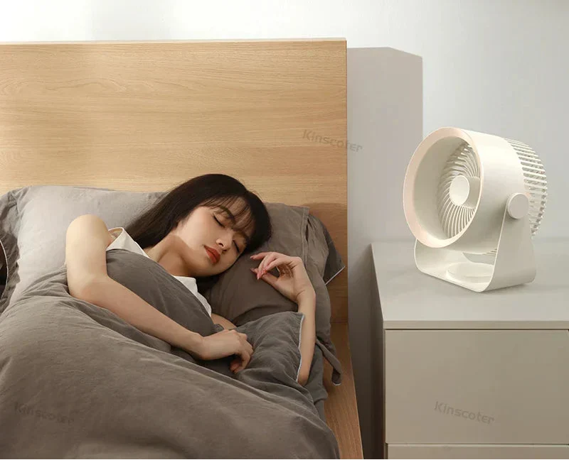 ZephyrFlow csendes fali és asztali ventilátor — erőteljes légáramlás | Desfino