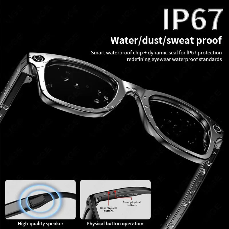 Smart Bluetooth Camera Glasses