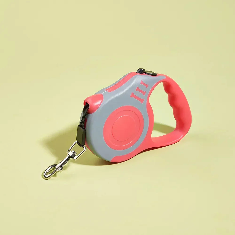 Trela retrátil automática PawEase para cães pequenos, gatos e cachorros - Desfino