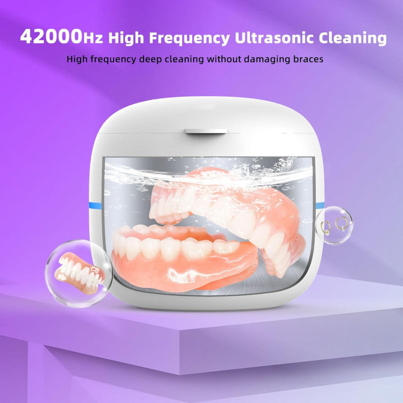 מנקה קולי UV VivaGlow — נורות חיטוי לשיניים תותבות - Desfino