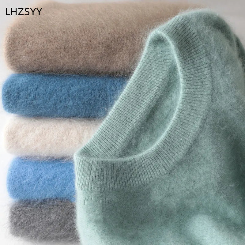KiriKori Pullover aus japanischem Kaschmirstrick — Größen S–XXXL - Desfino