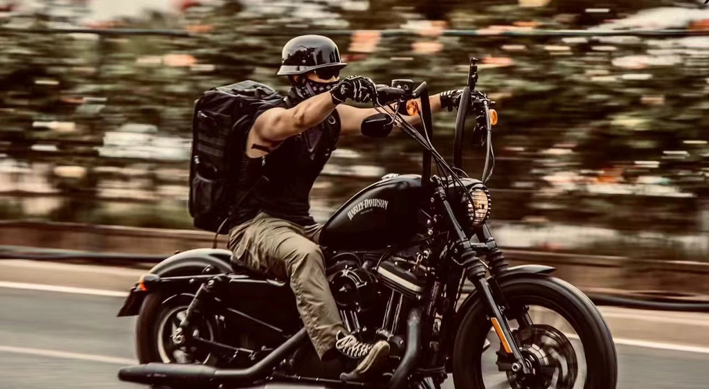 Cască de motocicletă vintage de tip german, cu semicalotă, certificată DOT - Desfino