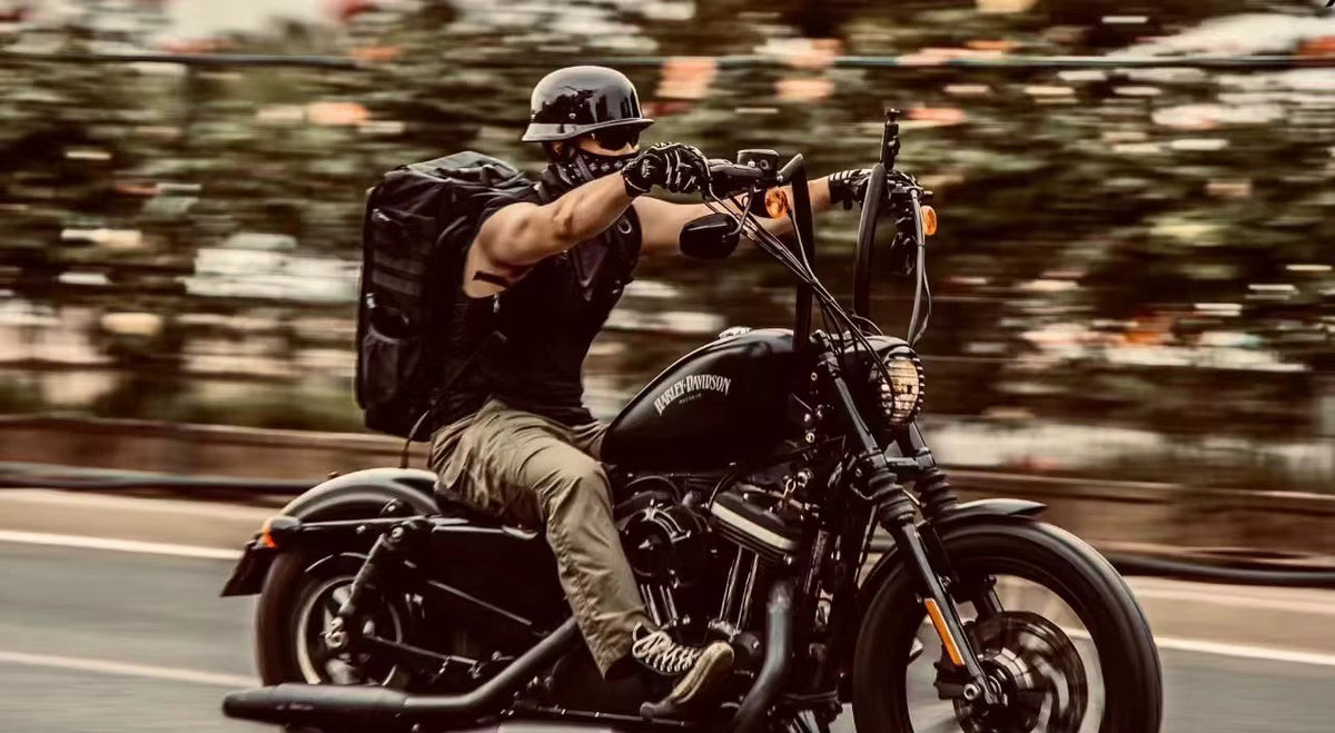 Cască de motocicletă vintage de tip german, cu semicalotă, certificată DOT - Desfino