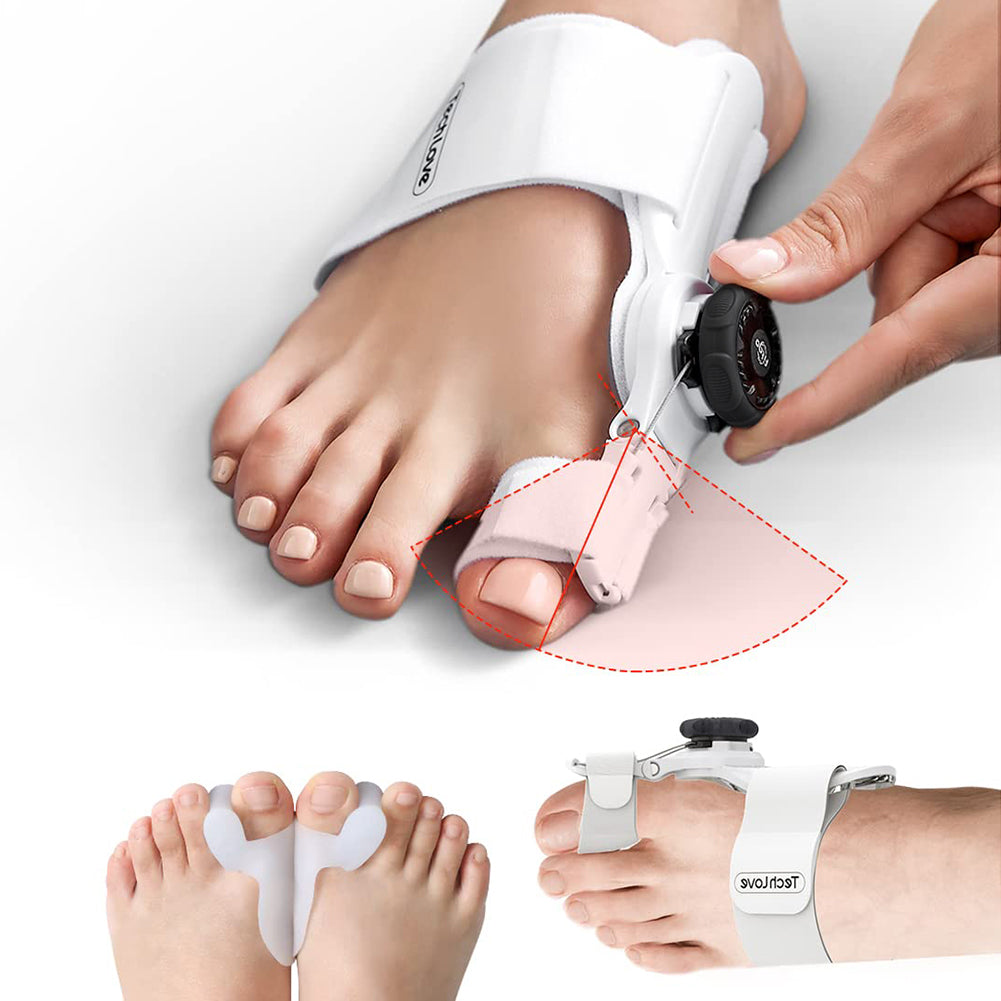 OrthoEase Adjustable Bunion Splint — Toe Corrector, Pain-Free - Desfino