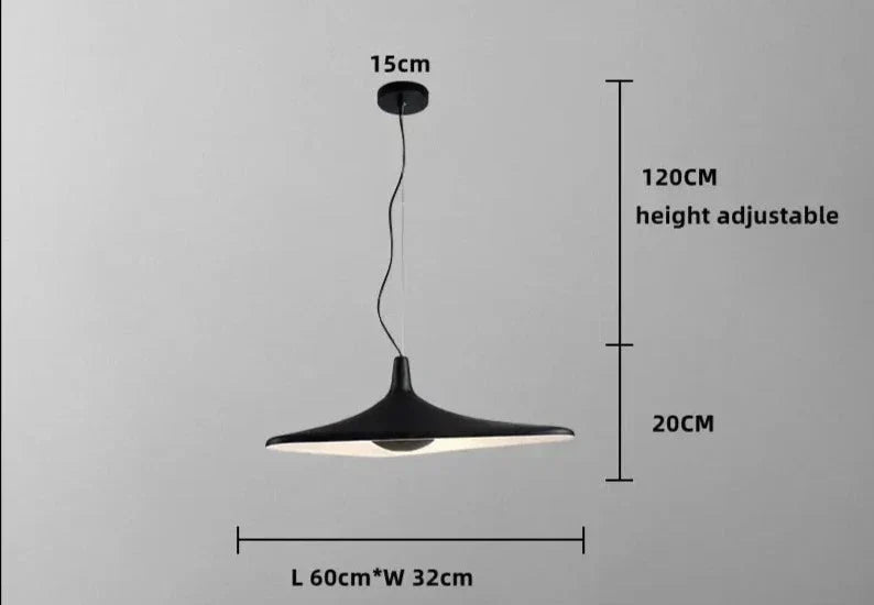 Coleção de candeeiros suspensos Sorena — luz LED individual montada num cabo - Desfino