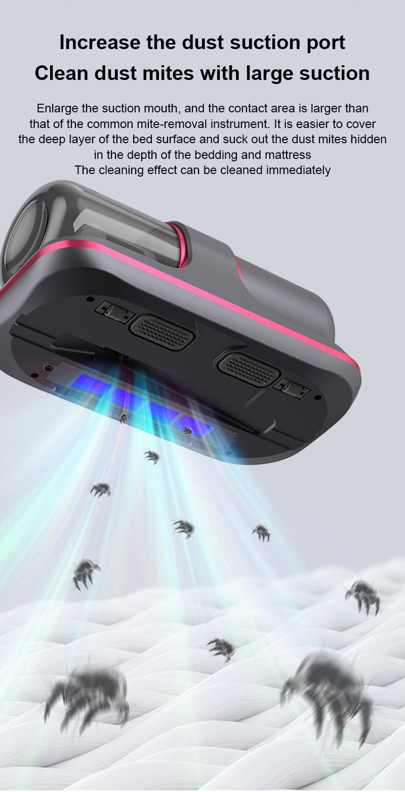 NovaShield UV-Matratzenstaubsauger — Gründliche Reinigung von Bett und Sofa - Desfino