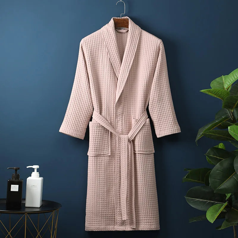 Aurora 100% New Cotton Bathrobe — Soft, Warm Loungewear - Desfino
