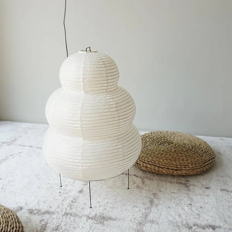 Hikari Triple-Mode Dimmer Rice Paper Desk Lamp