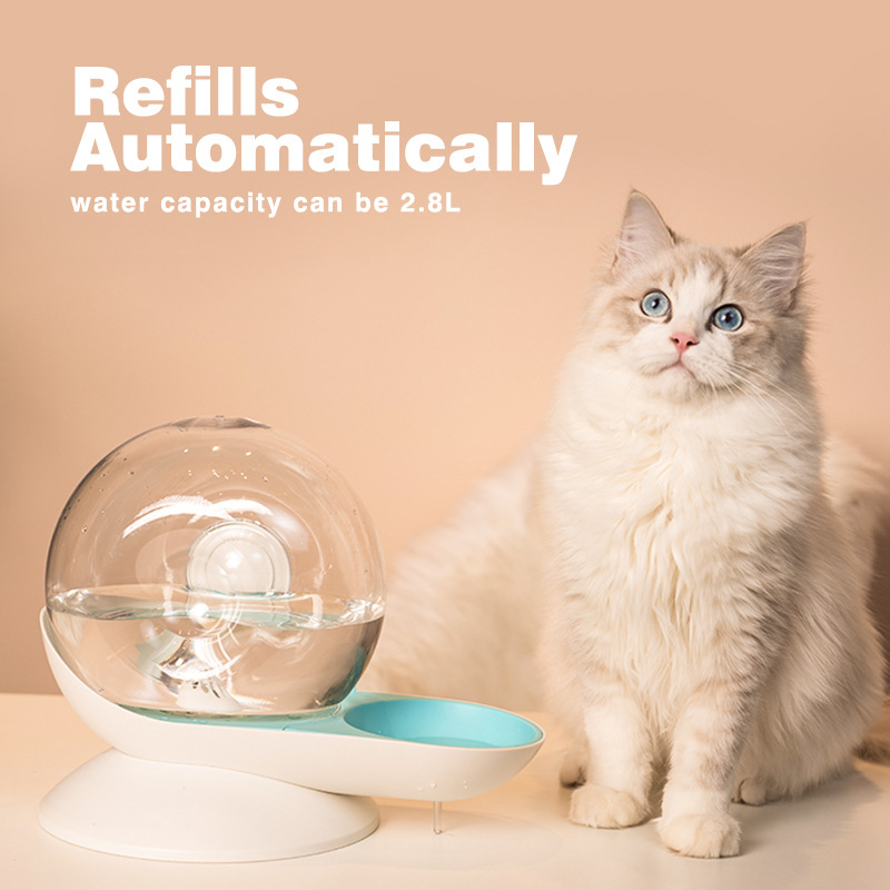 PetFlow automatische drinkfontein van 2.8L voor katten en honden - Desfino