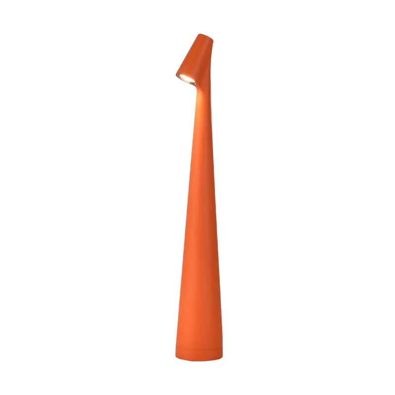 Nordlyx kabellose LED-Tischleuchte mit Touch-Dimmung — Aluminium-Finish - Desfino