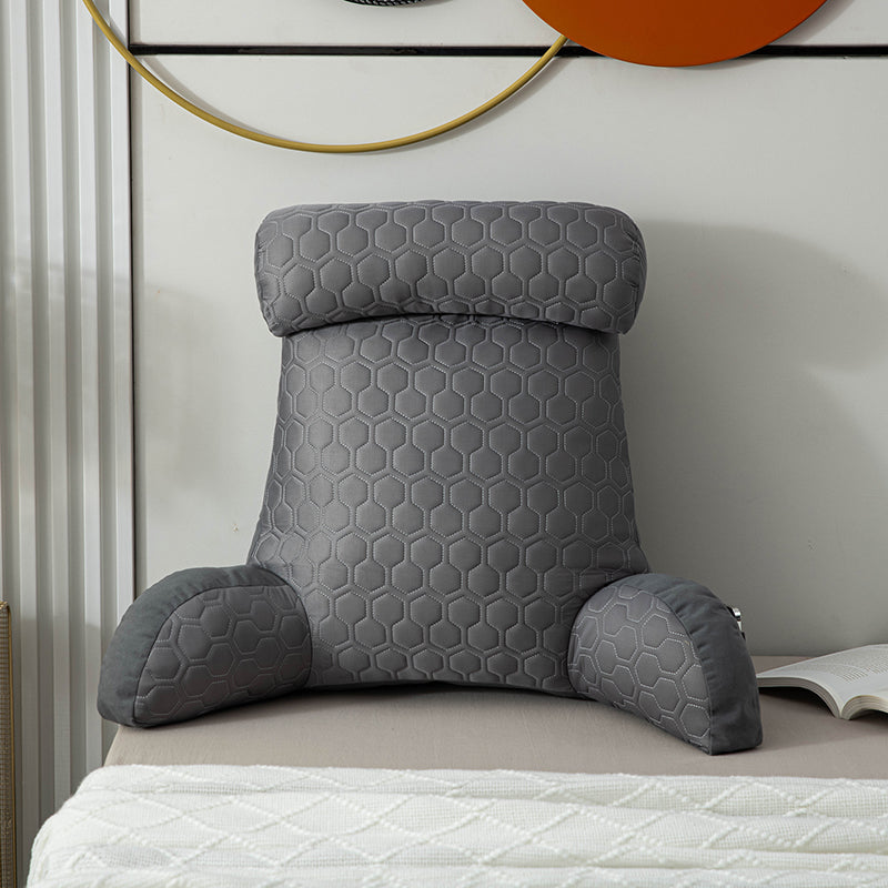 LumaNest Reading Backrest Pillow — Armrests and Headrest | Desfino