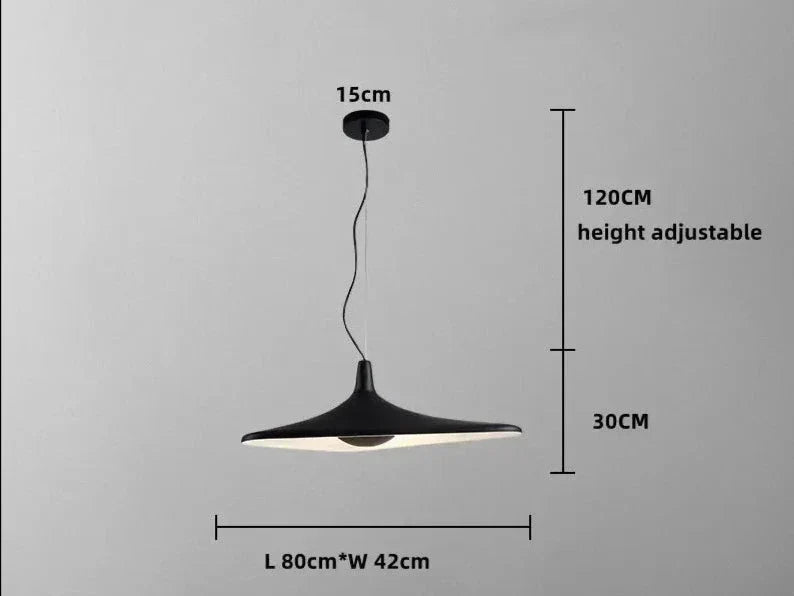 Coleção de candeeiros suspensos Sorena — luz LED individual montada num cabo - Desfino