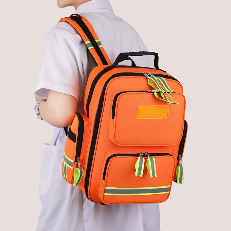 Pioneer Emergency First Aid Backpack — 41 x 29 x 20 cm, Large Capacity - Desfino