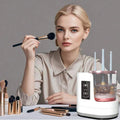 AstraGlow Pro elektrischer Make-up-Pinselreiniger — Wiederaufladbar - Desfino