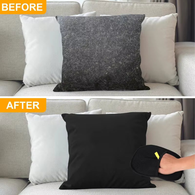 Gants anti-poils pour chats et chiens — Moufles de toilettage - Desfino