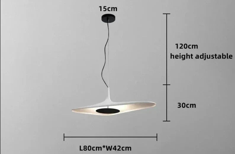 Coleção de candeeiros suspensos Sorena — luz LED individual montada num cabo - Desfino