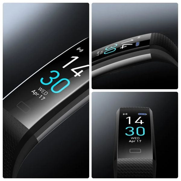 Ceas inteligent impermeabil Luma — Tensiune arterială, ritm cardiac și somn, Bluetooth 5.0 - Desfino