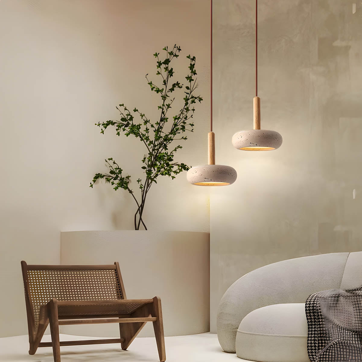 Auralen LED-stenpendellampe — 4000K neutralt lys - Desfino