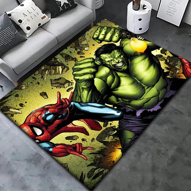 NovaPlay Superhero Kids’ Rug — Soft, Cushioned, Durable Decor - Desfino