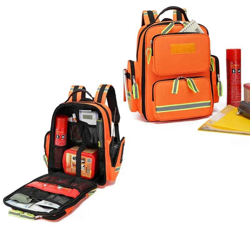 Pioneer Emergency First Aid Backpack — 41 x 29 x 20 cm, Large Capacity - Desfino