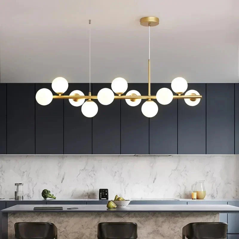 7–11 lumini LED G9 — colecția de candelabre Marisol - Desfino