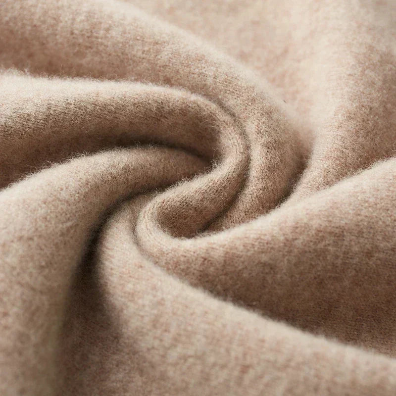 Aurelo Pullover aus 100 % extrafeiner Merinowolle—17,9-Mikron-Zweifachgarn - Desfino