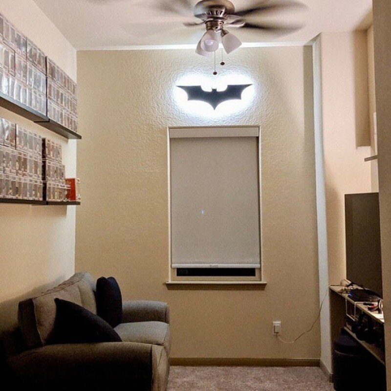 Lumină de perete AuroraNova cu LED — Schimbare a culorii controlată de la distanță - Desfino