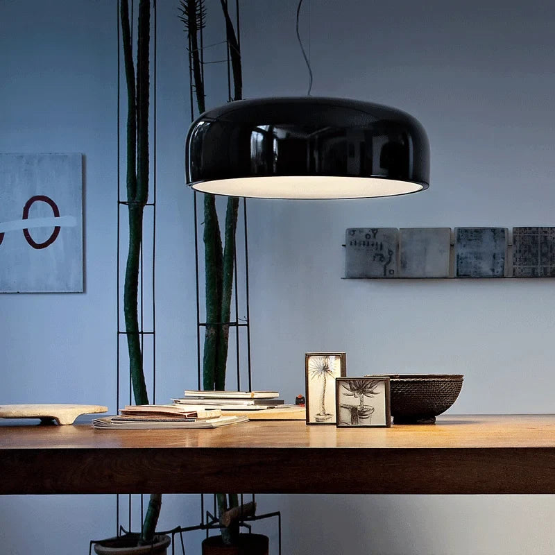 FjordLume Nordic kulaté závěsné svítidlo — nastavitelný kabel 1.2 m, 5 LED - Desfino
