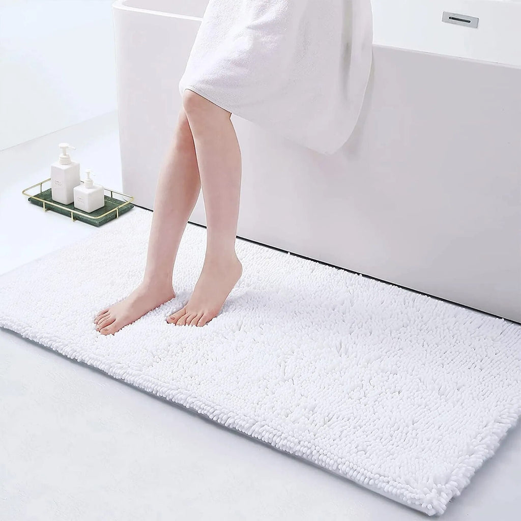Covoraș de baie absorbant CloudStep — căptușeală groasă, bază antiderapantă - Desfino