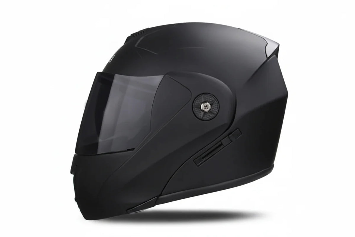 Casque de moto modulaire certifié DOT avec double visière — Desfino