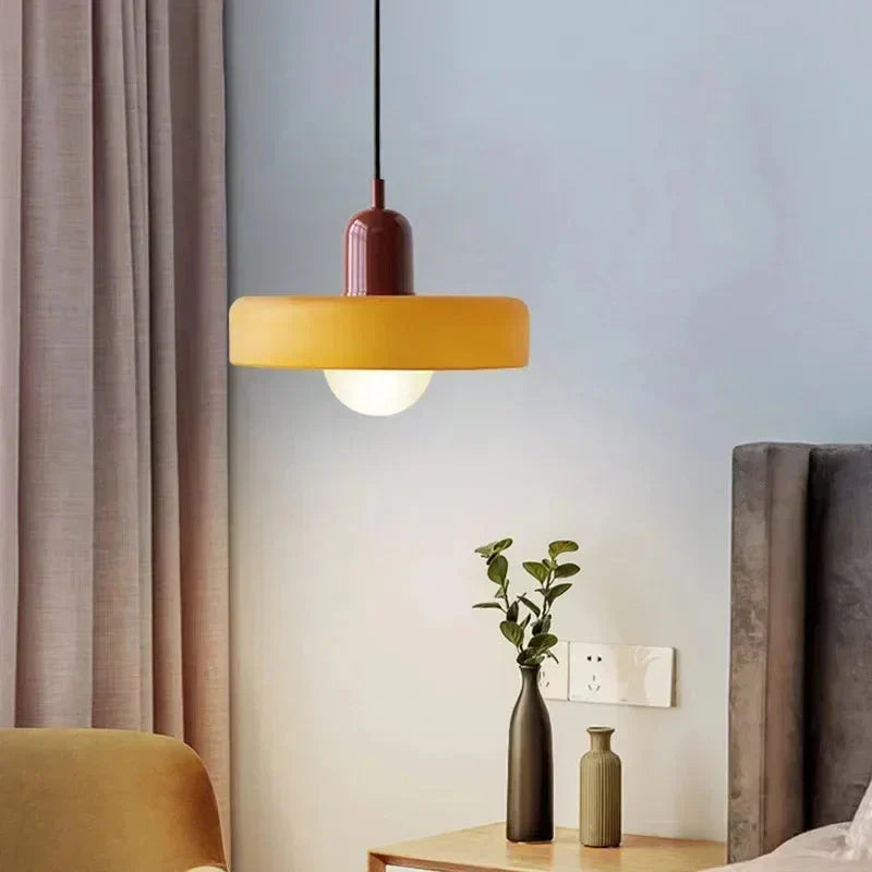 Kryształowa lampa wisząca Nexora E27 — lampa LED z jednym źródłem światła - Desfino